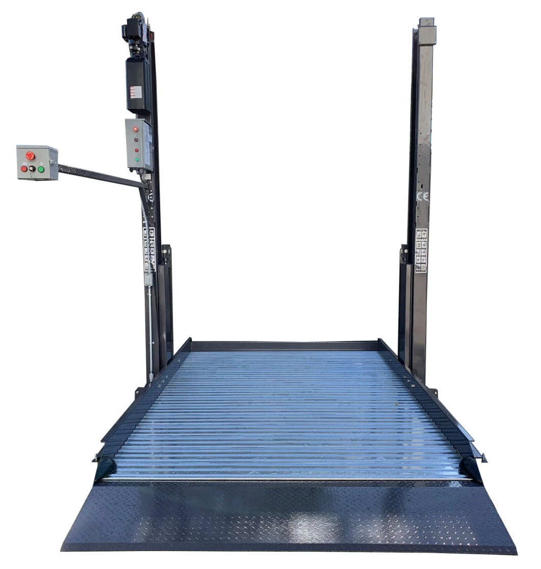CE Approved Hydraulic Vertical Elevator Garage Vehicle Storage Park System Scissor Auto Stacker Two Four Post Hoist Double Level Car Parking Lift