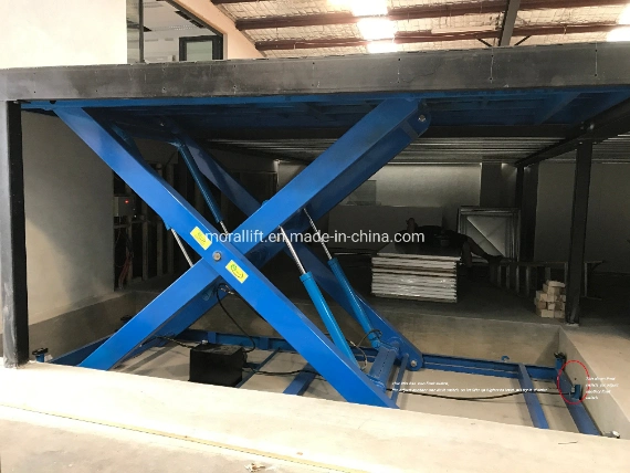 Used Heavy Loading Stationary Hydraulic Scissor Lift Table