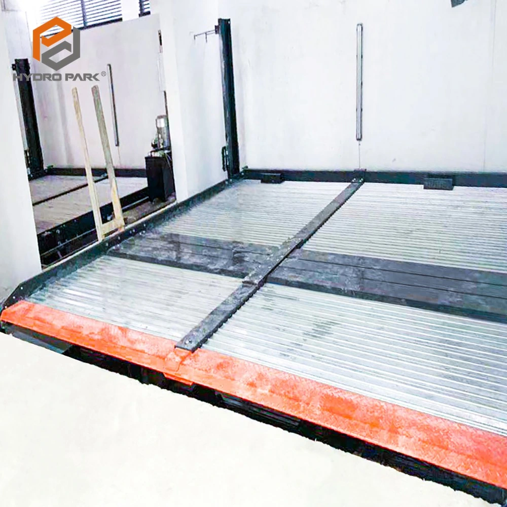 2500kg 2 Post Pit Car Parking Lift Underground Parking System