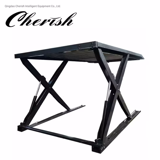 CE Approved Factory Sale Home Garage Automatic Park System Two Four Post Auto Stacker Double Level Vertical Vehicle Elevator Hydraulic Scissor Car Parking Lift