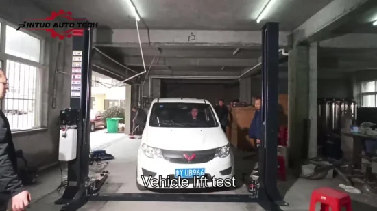 Jintuo Workshop Parking Used 3.5t Hydraulic Car Lifter Price Auto 2 Two Post Car Lift