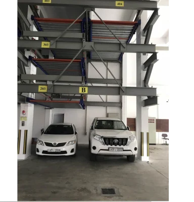 Two Floors Puzzle Semi Automatic Parking Three Levels Puzzle Automated Car Parking System Project
