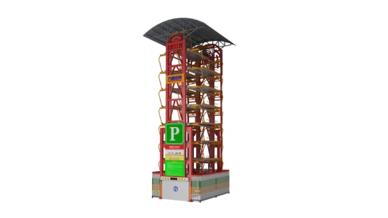 Multi Levels Independent Type Automated Parking Garage System