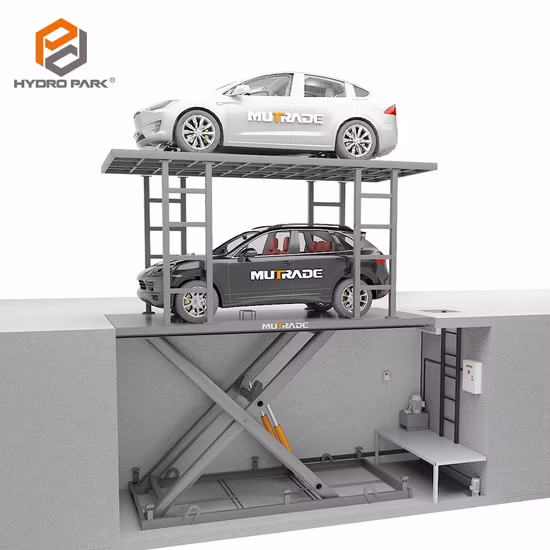 Customizable Heavy Duty Goods Lift Table Car Parking Elevator Hydraulic Scissor Lift
