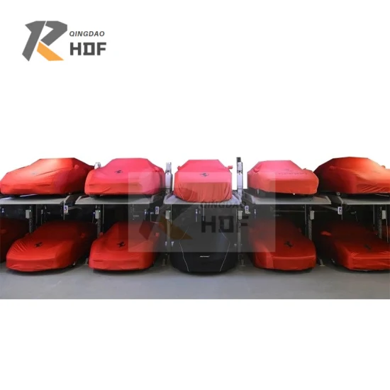 2 Post Car Stacker Inground Parking 2t Capacity Two Post Pit Type Car Parking System