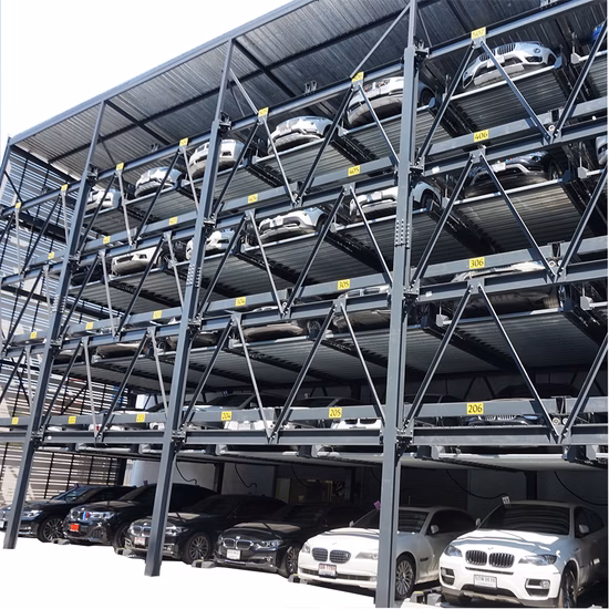 Semi Automated Mechanical Car Puzzle Parking System