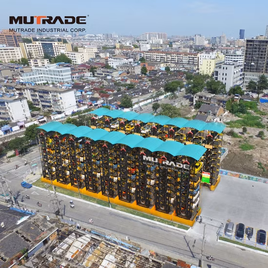 CE Certificated Smart Semi-Automated Rotary Parking Systems