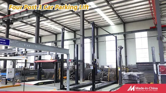 Garage Equipment Smart 3 Double Platform Post Car Auto Parking Lift Parking System