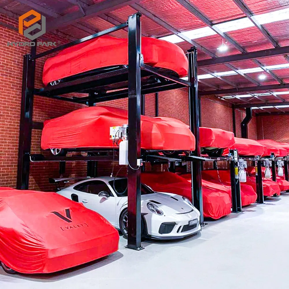 2500kg 4 Post Auto Lift for Sale/3 Levels Smart Parking System
