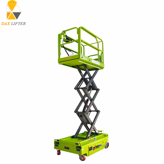 3.9m Good Quality Automatic Platform Height Portable Scissor Lift