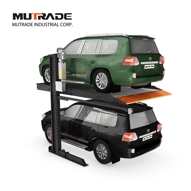 Hydraulic 2 Level 2 Suvs 2 Post Car Parking Lift