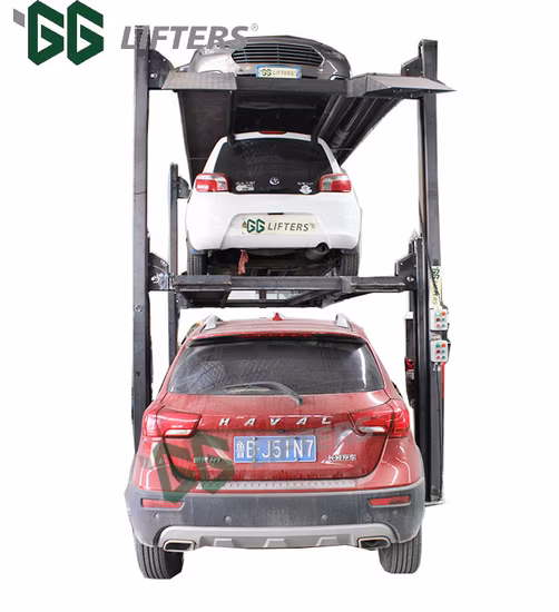 car parking lift Triple stacker 3 High Stacker 4 Post Parking Lift