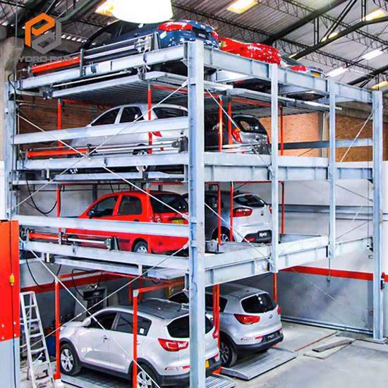 Hydraulic Semi Automatic Car Parking Equipment Multilevel Levels Smart Parking System