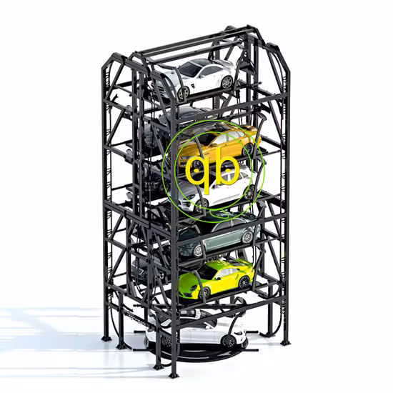 Semi Automated Smart Auto Car Vertical Parking System